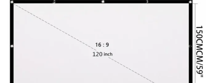 Rekomendasi Lebar Layar Proyektor pada Sebuah Ruangan