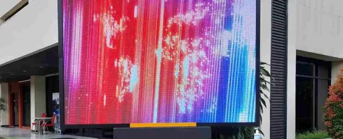 bongkar pasang videotron