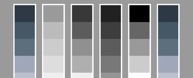 Warna Hitam Videotron Abu-Abu atau Mengkilap