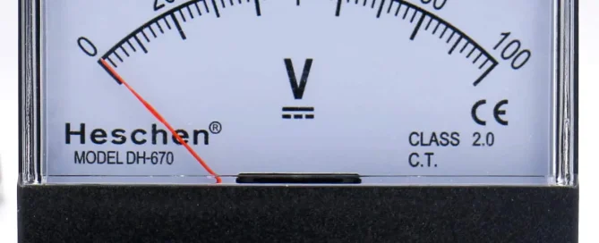 cara membaca voltmeter