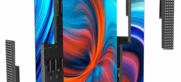 desain konten videotron melingkar