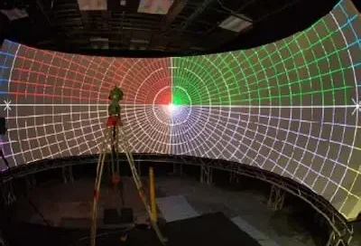 efek immersive videotron