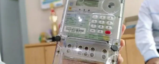 meteran listrik rusak