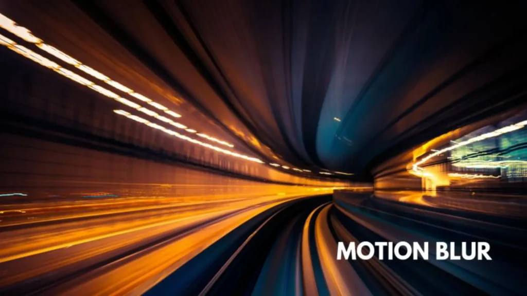 motion blur pada videotron