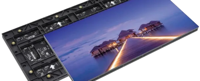 penyebab warna videotron tidak merata