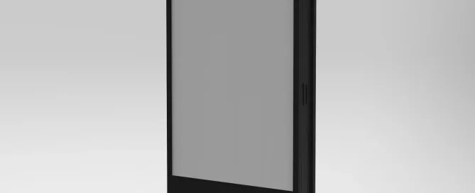 videotron dipasang vertikal