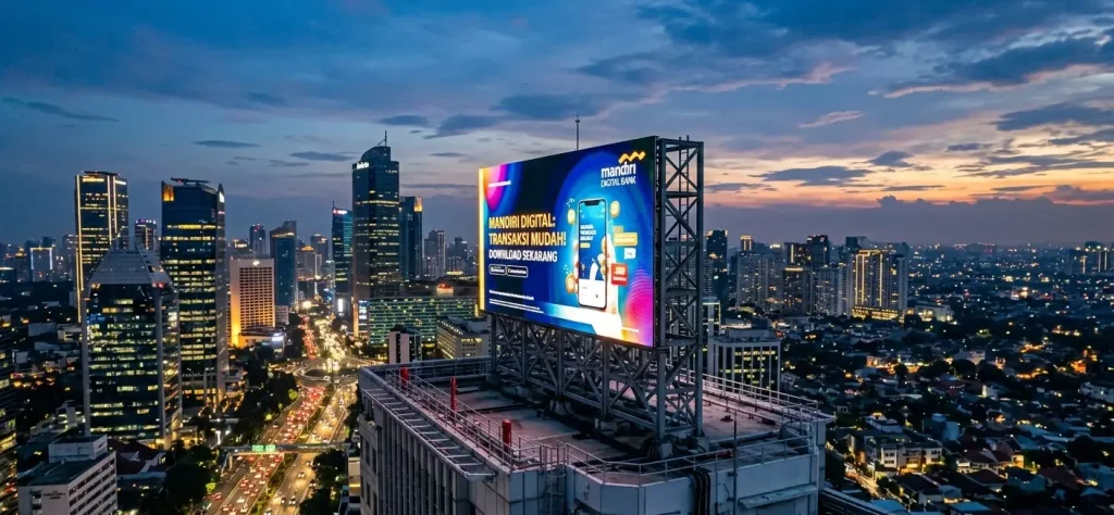 Cara Memasang Videotron di Atas Atap Gedung dengan Aman