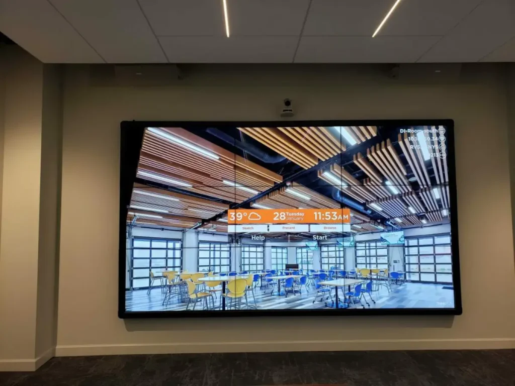 Frame Videotron Berkualitas Tampilan LED Optimal