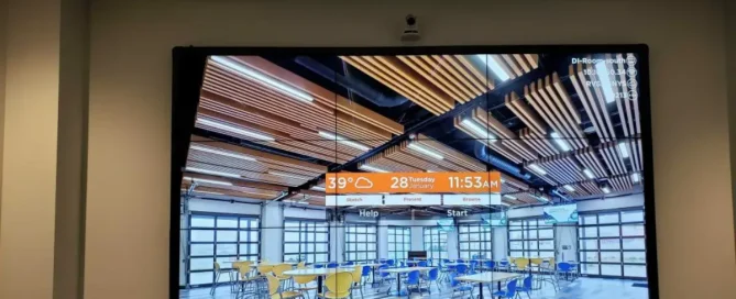 Frame Videotron Berkualitas Tampilan LED Optimal