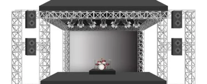 Panggung Full Rigging struktur