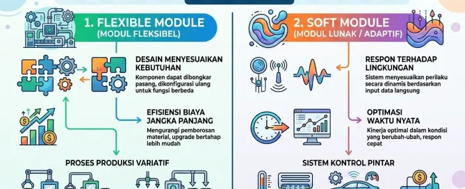 Perbedaan Flexible Module dan Soft Module
