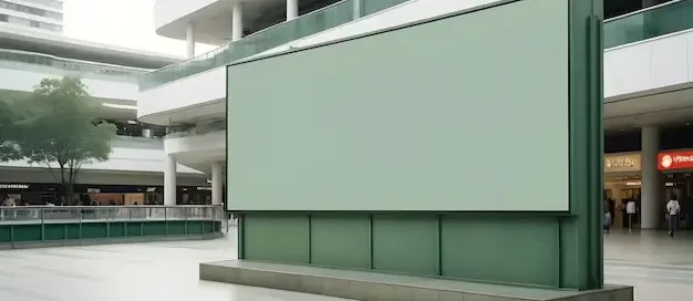 frame videotron rangka LED