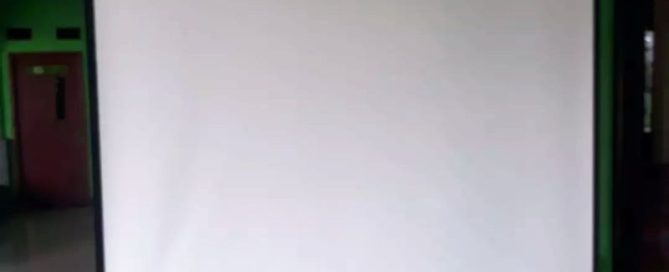 harga layar proyektor-