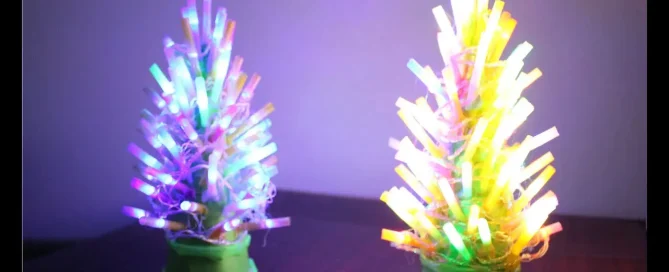 kreasi lampu LED strip