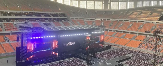 layout panggung konser