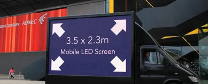 mobile LED media iklan