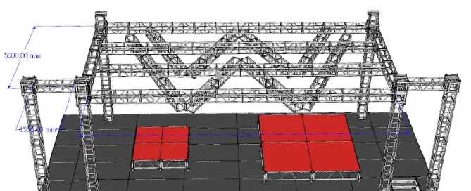 panggung semi rigging