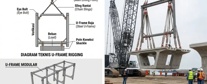 U-Frame dalam sistem rigging