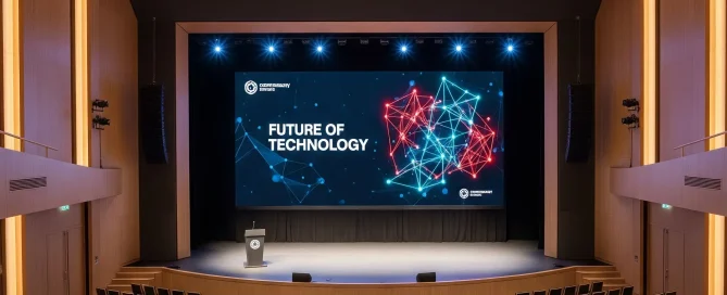 videotron aula ruang pertemuan