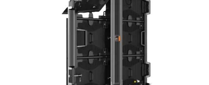 Teknologi kabinet aluminium pada videotron di stasiun beroperasi 24 jam nonstop untuk manajemen panas.