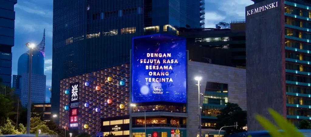 keunggulan videotron untuk iklan