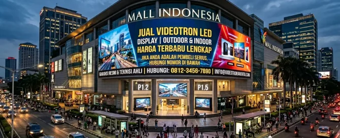 Jual Videotron LED Outdoor & Indoor Harga Terbaru Lengkap