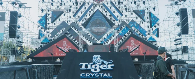 rigging panggung aman dan kuat untuk LED display event