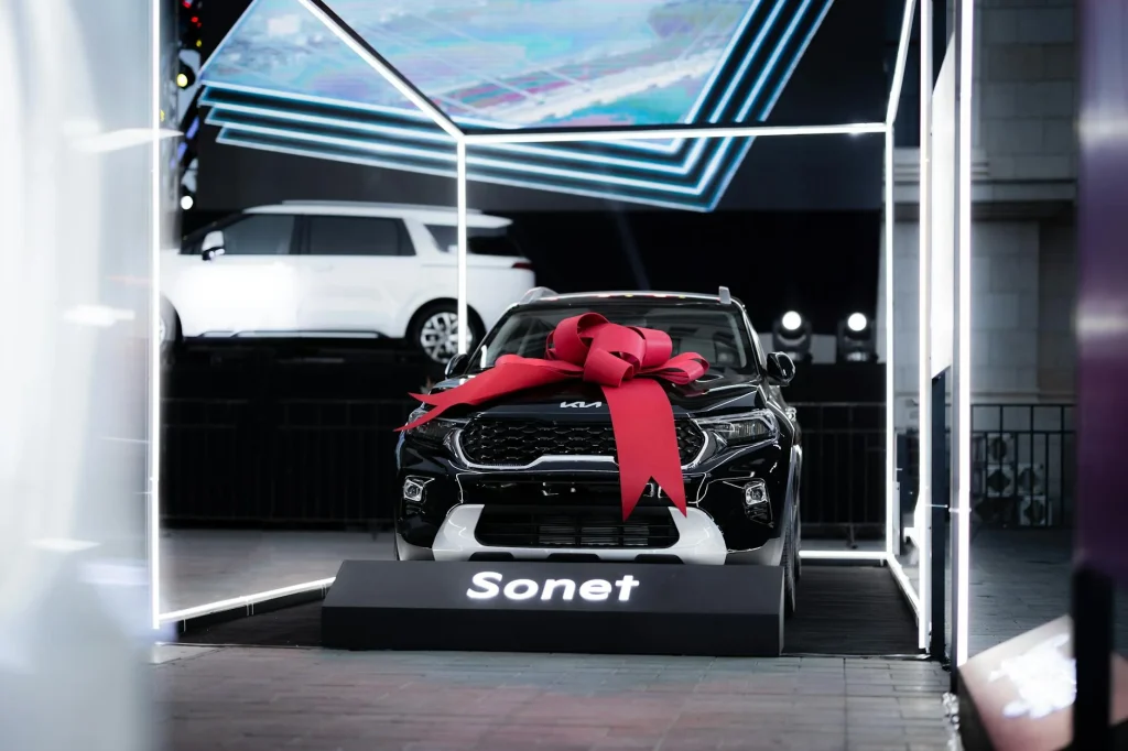 mini rigging event kecil untuk LED display dan interactive flat panel