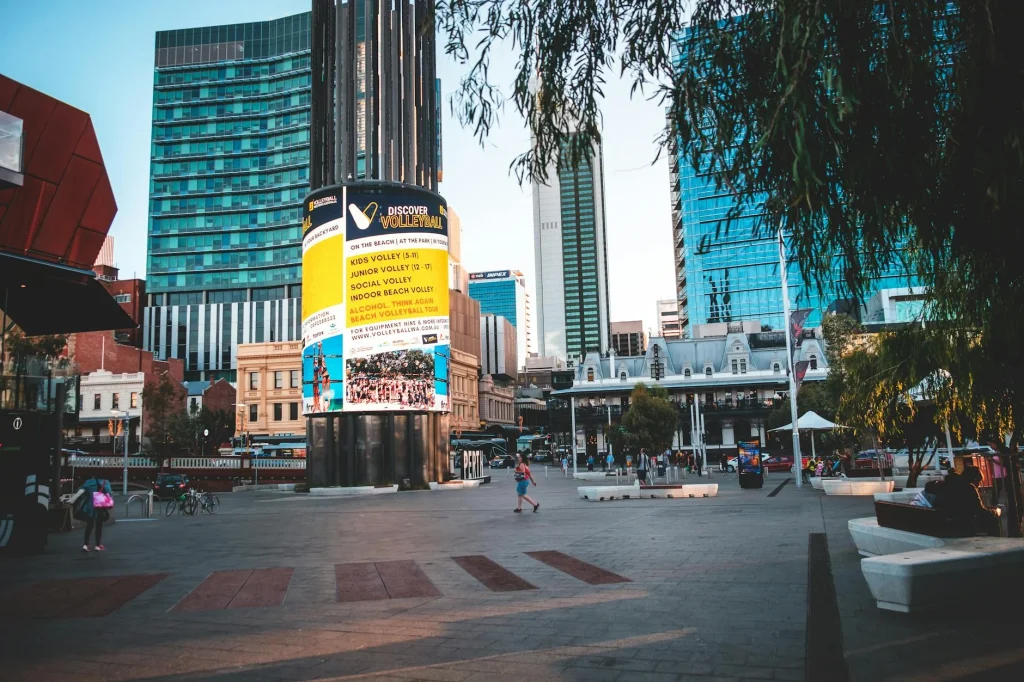 led outdoor dan indoor untuk display digital