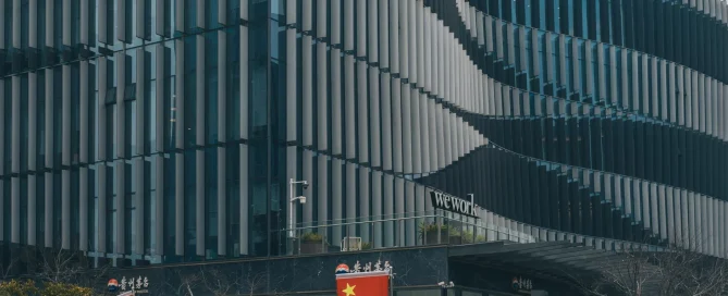 gambar eksterior display gedung yang menarik