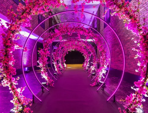 Pink LED Lights: Dekorasi Event dan Pernikahan Estetik Romantis