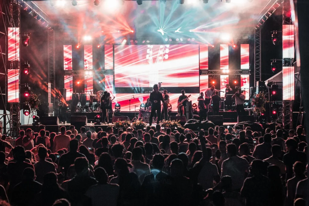 strip lampu led untuk dekorasi ruangan dan panggung event