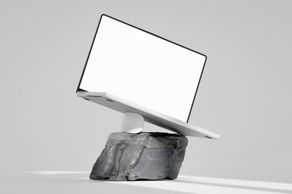 led display mockup
