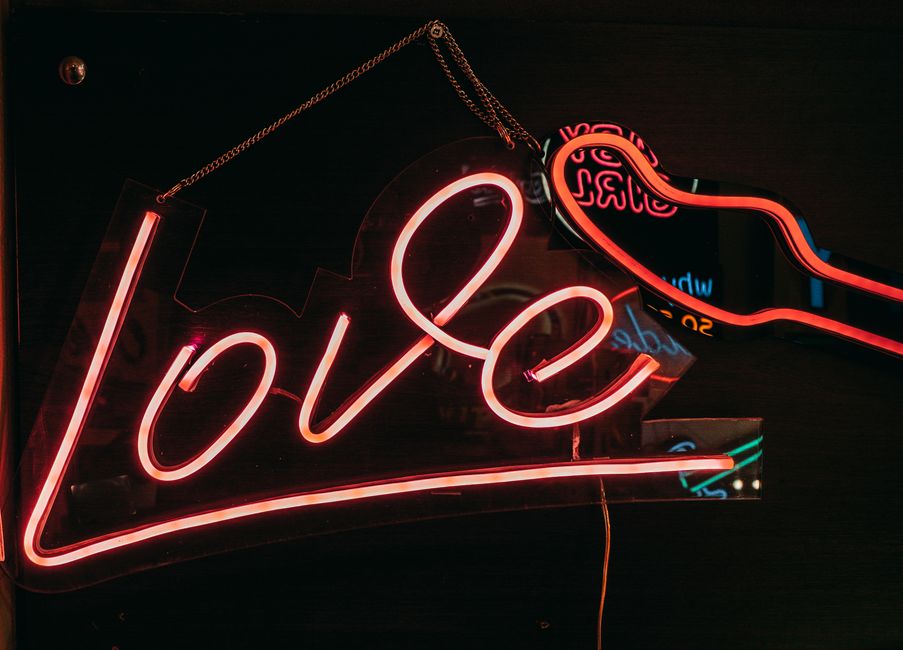 acrylic display led